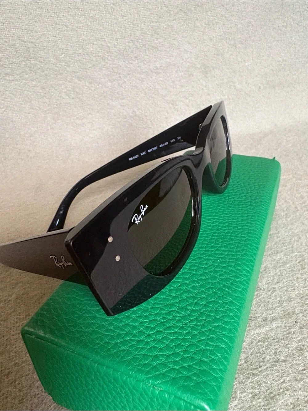 Ray-Ban Black Square Statement Sunglasses